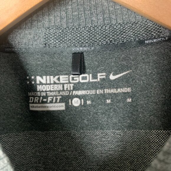 Nike, NikeGolf, DriFit, Mens Medium Polo, Golf Polo, Activewear, ModernFit. - Picture 2 of 12